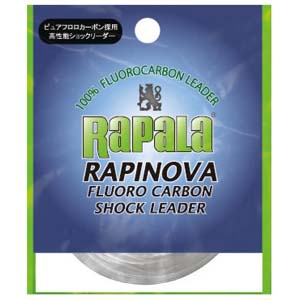 ラパラ Rapala ラパラ RFL30M6 ラピノヴァ フロロ カーボン ショックリーダー 30M 1.5号 6lb