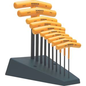 ボンダス BONDHUS ボンダス HTX10/S 六角T-ハンドル セットインチ10本組 BONDHUS