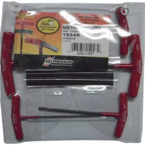 ボンダス BONDHUS ボンダス HTX60M-6 全長152mm 六角T-ハンドル セット6本組 2-6mm BONDHUS