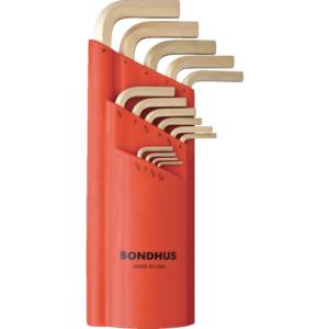 ボンダス BONDHUS ボンダス HLX15MG 六角L-レンチ ロング セット15本組 1.27-10mm BONDHUS