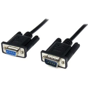 スターテック STARTECH.COM スターテック SCNM9FM1MBK シリアルケーブル/RS232Cクロス/1m/DB9/メス オス/ブラック