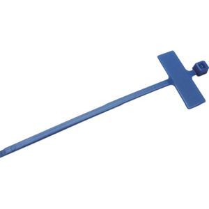 パンドウイット PANDUIT パンドウイット PLM1M-M6 旗型タイプナイロン結束バンド 青 1000本入