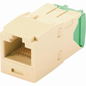 パンドウイット PANDUIT パンドウイット CJT688TGEI カテゴリ6 RJ45モジュラージャック UTP 2830AWG TGタイプ アイボリー