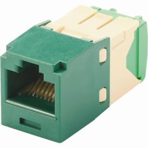 パンドウイット PANDUIT パンドウイット CJT688TGGR カテゴリ6 RJ45モジュラージャック UTP 2830AWG TGタイプ 緑
