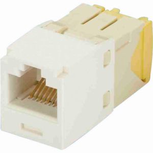 パンドウイット PANDUIT パンドウイット CJT5E88TGIW カテゴリ5E RJ45モジュラージャック UTP 2830AWG TGタイプ オフホワイト