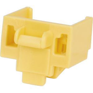 パンドウイット PANDUIT パンドウイット PSL-DCJB-YL-C モジュラージャックガード 黄 100個入