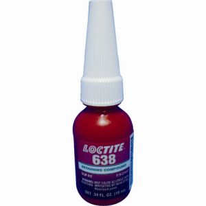 ロックタイト LOCTITE ロックタイト 638-10 はめ合い用接着剤 638 10ml 最高強度