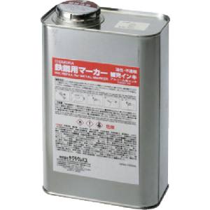 サクラクレパス SAKURA サクラクレパス HPKK1000ML-19R 鉄鋼用マーカー補充インキ 赤