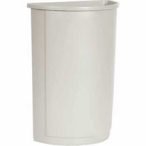 ラバーメイド Rubbermaid ラバーメイド 352002 アンタッチャブルハーフラウンドコンテナ ベージュ メーカー直送 代引不可 沖縄離島不可