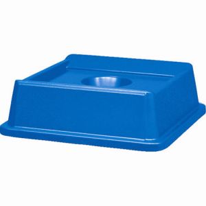 ラバーメイド Rubbermaid ラバーメイド 279165 アンタッチャブルスクエアコンテナ用フタ ボトル/缶廃棄用 132. メーカー直送 代引不可 沖縄離島不可