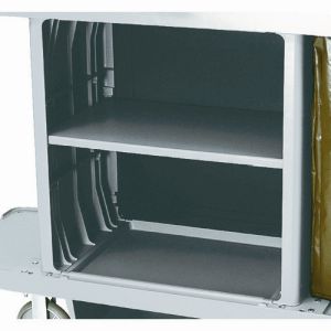 ラバーメイド Rubbermaid ラバーメイド RM6195PT ハウスキーピングカート用中棚キット プラチナ メーカー直送 代引不可 沖縄離島不可