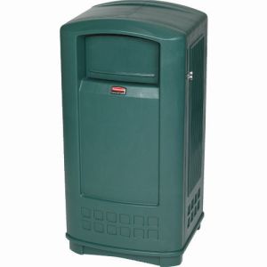 ラバーメイド Rubbermaid ラバーメイド 9P9006 プラザジュニアコンテナ ダークグリーン メーカー直送 代引不可 沖縄離島不可