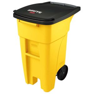 ラバーメイド Rubbermaid ラバーメイド 9W2700-YEL ブルートロールアウトコンテナ 189.3L イエロー メーカー直送 代引不可 沖縄離島不可