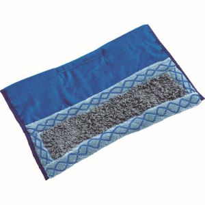 ラバーメイド Rubbermaid ラバーメイド 1791796 クイックコネクト マイクロファイバーモップ 両面式 粗面用ブルー