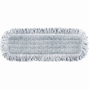 ラバーメイド Rubbermaid ラバーメイド 186739775 クイックコネクト マイクロファイバーモップ ドライパッド フリンジ付き460mm用 ライトグレー