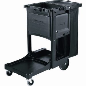 ラバーメイド Rubbermaid ラバーメイド RM1861430BK ジャニターカート メーカー直送 代引不可 沖縄離島不可