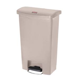 ラバーメイド Rubbermaid ラバーメイド 1883460 スリムジムステップオンコンテナー フロントステップ 68L ベージュ