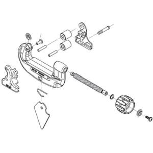 リジッド RIDGID RIDGID 34615 ロールハウジングスクリュー F/15SI リジッド