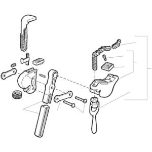 リジッド RIDGID RIDGID 40800 チェーンアッセンブリー F/S-8A リジッド