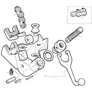 リジッド RIDGID RIDGID 41130 E-2480 チェーンアッセンブリー F/BC-610 リジッド