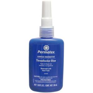 パーマテックス Permatex パーマテックス PTX24350 中強度油面接着用スレッドロッカー 青 50ml Permatex