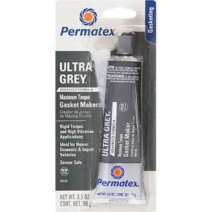 パーマテックス Permatex パーマテックス PTX89145 ウルトラグレーRTVシリコン グレー 99g Permatex