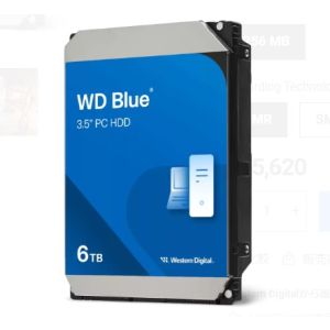 Western Digital 並行輸入品 Western Digital HDD WD60EZAX 6TB S-ATA WD Blue 3.5インチ SATA