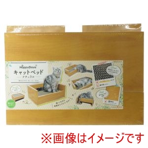 ラブリーペット商事 LP ラブリーペット HappyDays キャットベッド 本体 つめみがき付き