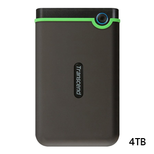 トランセンド Transcend トランセンド Transcend TS4TSJ25M3C 4TB 2.5インチ ポータブル HDD StoreJet M3 slim Type C