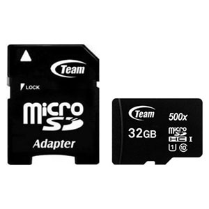 チーム Team microSDHC 32GB TUSDH32GCL10U03 UHS-I Class10