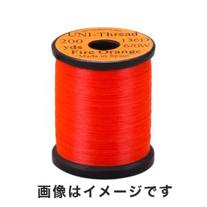 ティムコ TIEMCO ティムコ UNI 6/0 200yds. ユニスレッド ファイヤーオレンジ TIEMCO