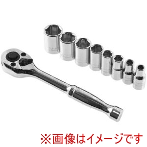 アストロプロダクツ アストロプロダクツ 1/4DR ラチェットセット スタンダード ミリ 9点組 TS289