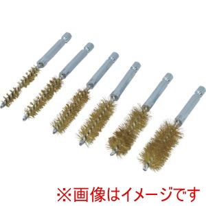 アストロプロダクツ アストロプロダクツ AP 1/4HEX ワイヤーブラシセット 真鍮 6本組