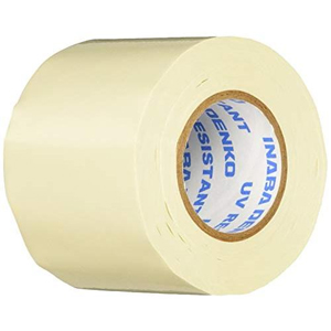 因幡電工 INABA 因幡電工 UVT-50-I 高耐候性粘着テープ 厚0.11mm アイボリー 50MMX20M メーカー直送 代引不可 北海道沖縄離島不可