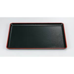 UAG UAG ケヤキ会席盆 黒天朱 尺5寸 ノンスリップ加工 1100385