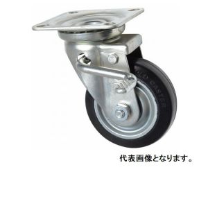 東正車輌 東正車輌 WJ-75RB-WS ゴールドキャスター 中荷重 ストッパー付き メーカー直送 代引不可 北海道沖縄離島