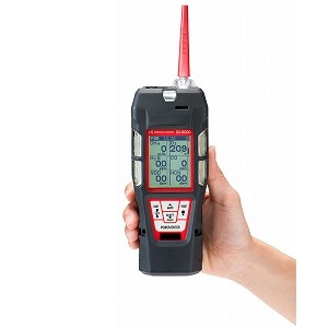 理研計器 理研計器 AM111E400L 携帯型マルチガス検知器 GX-6000 メタン 酸素 硫化水素 一酸化炭素 アンモニア 充電池仕様 メーカー直送 代引不可 北海道沖縄離島不可