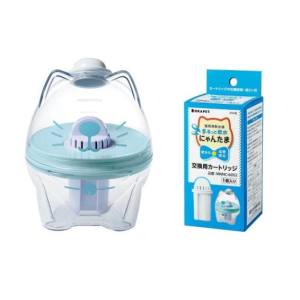 クリタック KURITA クリタック まるっと軟水 にゃんたま 交換用カートリッジ セット MNN-6050 MNNC-6052
