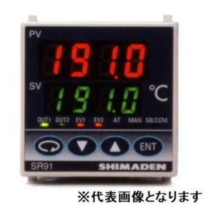 シマデン シマデン ディジタル調節計 SR91-8I-90-0N0 メーカー直送 代引不可 北海道沖縄離島不可