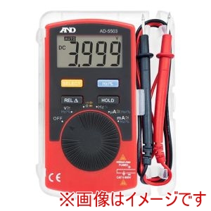 A&D A&D AD-5503 デジタルマルチメータ メーカー直送 代引不可 北海道沖縄離島不可