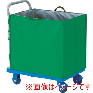 トラスコ TRUSCO トラスコ TP-X702-THBA 樹脂台車 グランカート サイレント 蓋無ハンドトラックボックス付 718X4 メーカー直送 代引不可 北海道沖縄離島不可