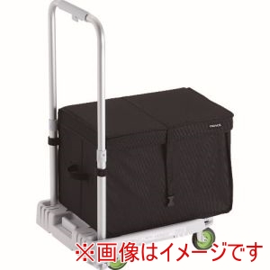 トラスコ TRUSCO トラスコ WP-2G-W-THB 樹脂台車 カルティオミニ weego 省音車輪 ホワイト THB付 メーカー直送 代引不可 北海道沖縄離島不可