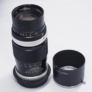 MINOLTA 中古 ROKKOR-TC　135/4 1201701 Cランク