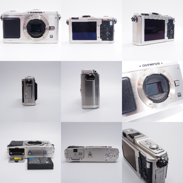  OLYMPUS 中古 E-P1 H44503961 Cランク