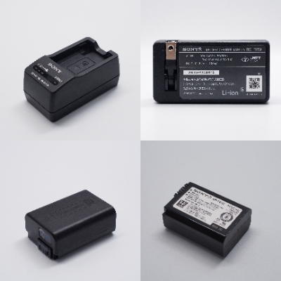  SONY 中古 NP-FW50予備バッテリー、充電器  Bランク