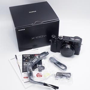 FUJIFILM 中古 X100VI ブラック Aランク 4D700343