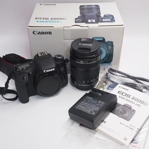 Canon 中古 EOS 8000D + EF-S 18-135/3.5-5.6 IS STM 041032000805/3032005881 Aランク