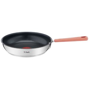 ティファール T-FAL ティファール G72904 オプティスペースIH ステンレス フライパン 24cm T-FAL