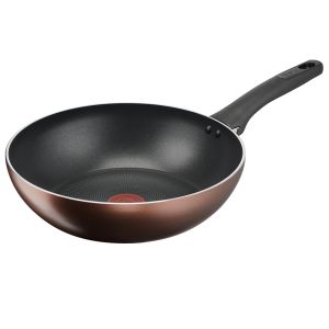 ティファール T-FAL ティファール G17219 IHチタン エクセレンス モカ ウォックパン 28cm ブラウン T-FAL