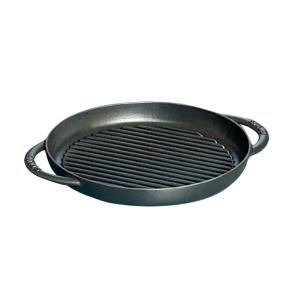 ストウブ Staub ストウブ ピュアグリル ラウンド 30cm ブラック 40511-521 Staub